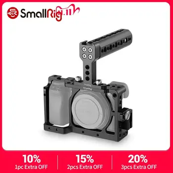 SmallRig Camera Cage Accessories Kit for Sony A6000 / A6300 / A6500 ILCE-6000/ILCE-6300/ILCE-A6500/Nex-7 With Top Handle  1921