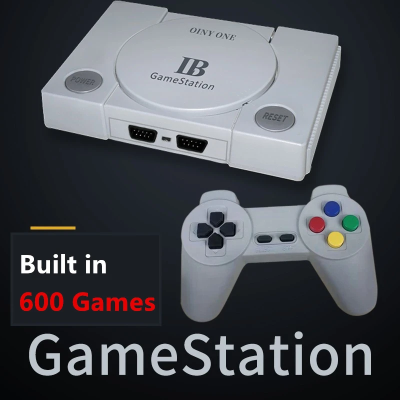 8ビットmininesレトロクラシックなビデオゲームステーションコンソール内蔵600ゲームファミリーテレビハンドヘルドダブルゲームパッドプレーヤーav出力 Video Game Consoles Aliexpress