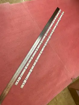

New 2 PCS 10LED LED backlight strip for LG 43UJ651V-ZA 43UJ670V 43LV340C-UB E74739 V17 43 ART3 2867 43uj6525 43uj6565 lc430dgj