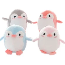 Porte clés jouet pingouin Kawaii, poupée en peluche d'animaux de qualité, sac à dos d'école, jouets pour enfants, cadeaux