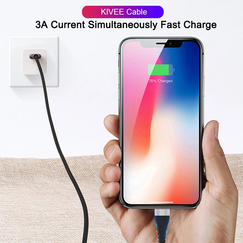 3 в 1 3 А Быстрая зарядка usb type-C кабель для samsung huawei телефонный кабель Micro USB кабель для Xiaomi для iPhone кабели для мобильных телефонов