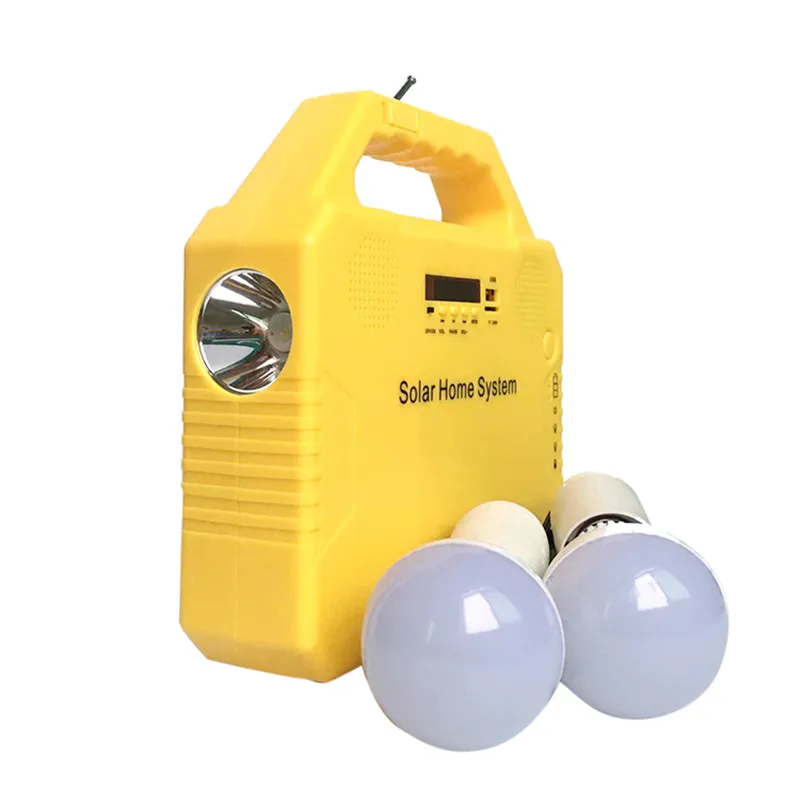 

New Portable LED Solar Lamp Charged Solar Energy Light 3W Panel Powered Emergency Bulb For Outdoor Garden Camping Tent Fishing
