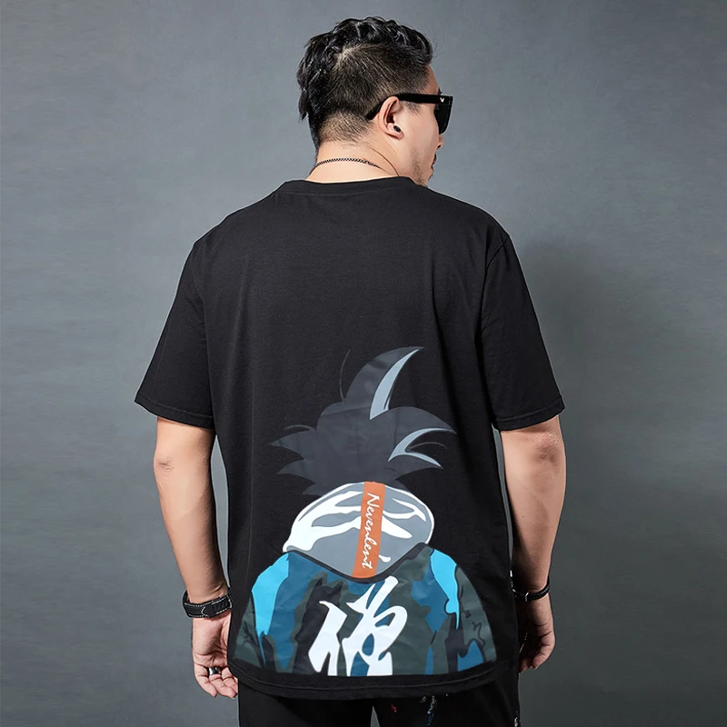 Мужские футболки больших размеров 9XL 8XL 5XL 4XL 3XL футболка Homme летние мужские футболки с коротким рукавом мужские футболки Chines style