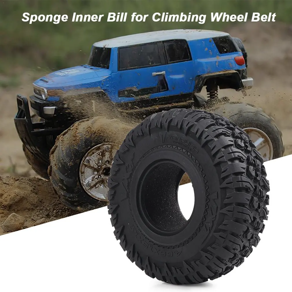 4 шт. супер большие 1," шины с пеной для 1/10 Rc Рок Гусеничный осевой Scx10 90047 D90 D110 Tf2 Tamiya Cc01 Traxxas Trx-4