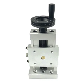 

GF9040E precision vertical sliding table screw bracket Z axis linear dovetail one-dimensional sliding table width 90 stroke 40mm