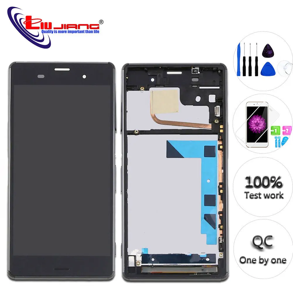 

New 5.2 '' LCD Screen For Sony Z3 L55T L55U D6653 D6633 D6603 LCD Display Touch Screen Digitizer Replacement Parts