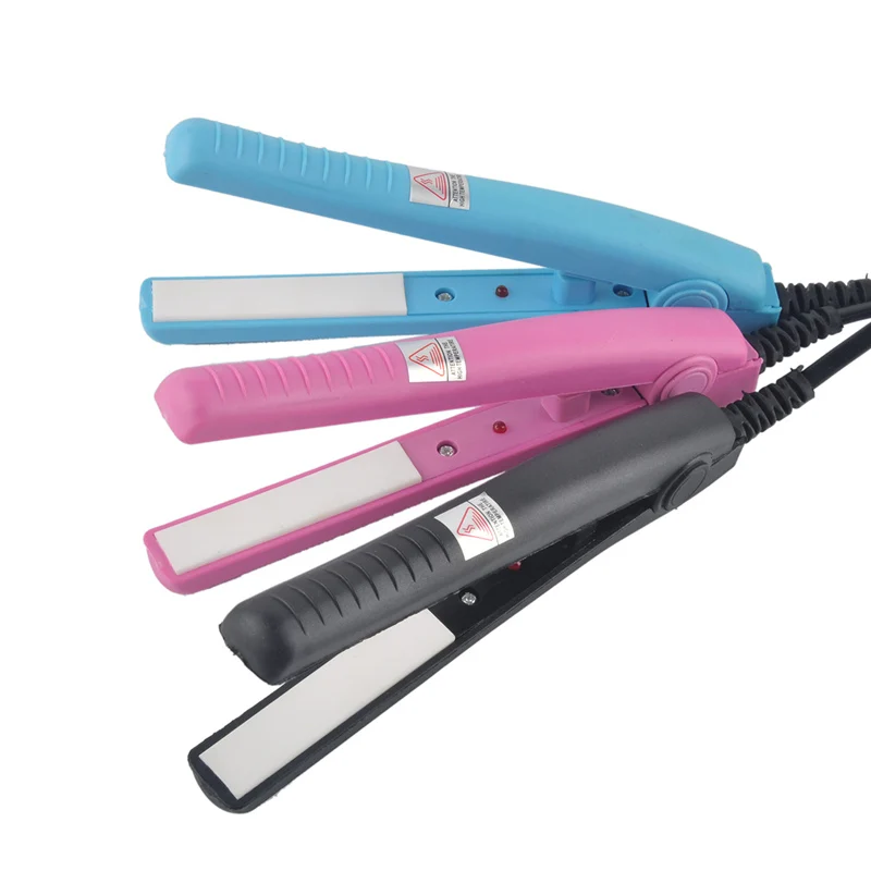 Мини выпрямитель для волос эффективный Электрический Керамический шиньон ионный Перми портативный профессиональный электрический