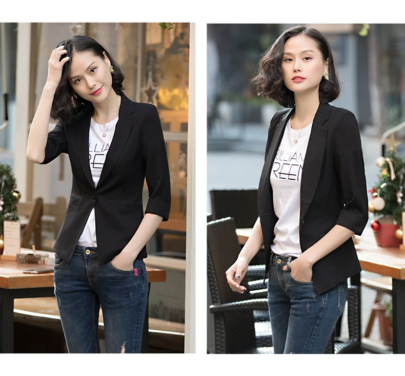 New Style Korean-style Suit Jacket Women's Dress Spring And Autumn Ol Elegant WOMEN'S Suit Jacket Fashion Small Suit Work Clothe