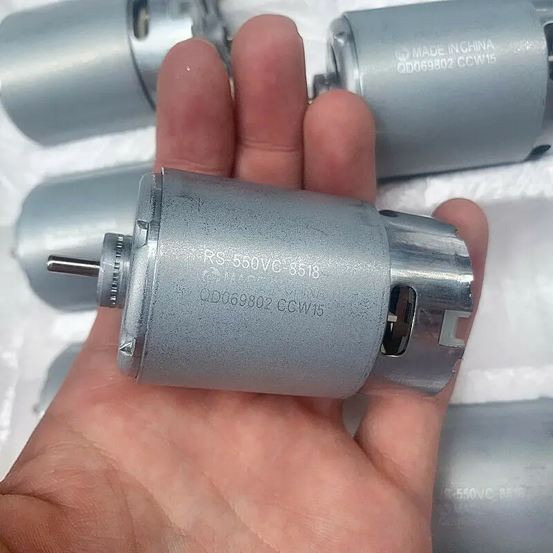MABUCHI RS-550VC-8518 Мини Мотор с источником питания от постоянного тока, 6 V-12 V 24300 об/мин высокого Скорость Мощность двигателя DIY электрическая дрель тележка для садовых инструментов модель лодки
