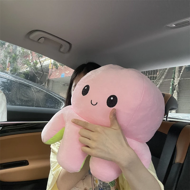 Для-baymaxs плюшевая игрушка-осьминог реверсиб настроение нетоксичный пулпо