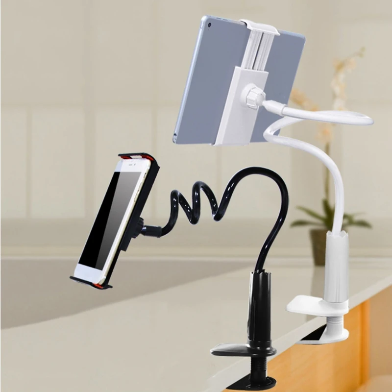 Suporte de Montagem Compatível com Todos os Telefones Usado para Cama Aperto Flexível Braço Longo Gooseneck Braçadeira Ipad Tablet Portátil Desktop 10 Cheap Suporte p celulares