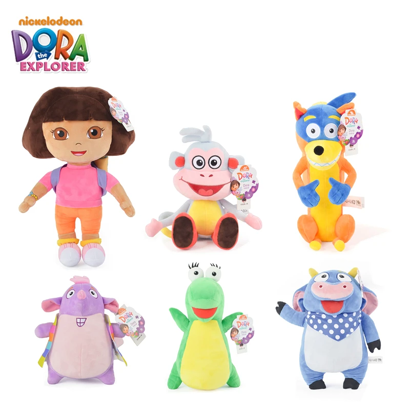 Bottes Dora L Explorateur Originales Jouets En Peluche Jouets De Dessin Anime Jouets En Peluche Cadeaux D Anniversaire Pour Enfants Cadeau De Noel Aliexpress
