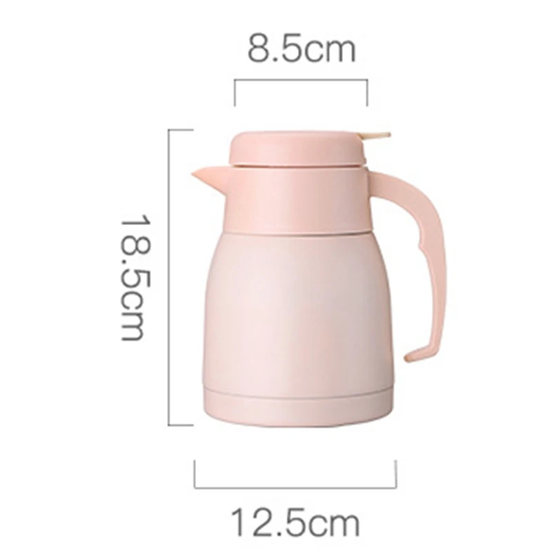 Botique-950ML изоляция фляга Термальность кувшин для горячей воды кувшин Нержавеющая сталь двойной Слои вакуумной изоляцией бутылка Кофе Чай Кэт