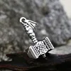 Vikings Pendant thor hammer necklace  mjolnir pendant North Necklace Stainless Steel Chain Necklace Norse Viking Jewelry BP8-482 ► Photo 3/6