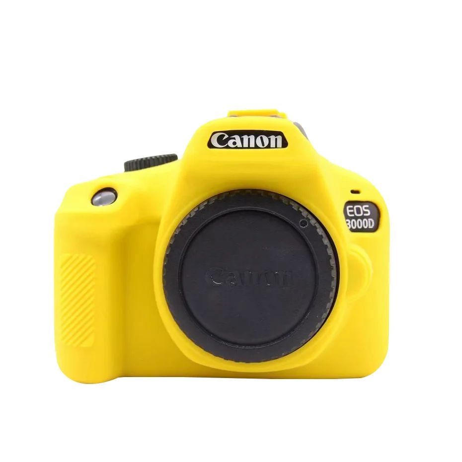 Мягкие силиконовые чехлы для Canon EOS 3000D/4000D камера защитная крышка корпуса резиновый чехол для eos 3000D 4000D камеры сумки аксессуары