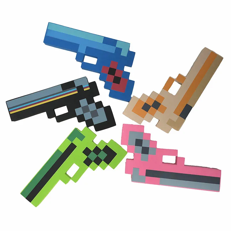 Toys For Minecrafted Pickaxe Toys Diamond Gun Sunglasses EVA Model Toys Gift Toys For Kids Birthday Minecrafted Christmas Gifts 