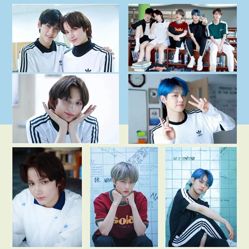 Kpop TXT The Dream Chapter: Звездный автограф фотобумага фото карты 19 шт./компл