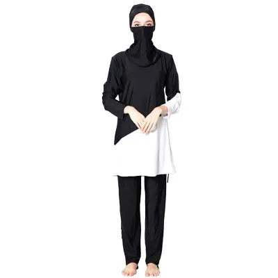DROZENO мусульманский купальный костюм с коротким рукавом принт дизайн исламский арабский пляж уличный купальник Мусульманский купальник - Цвет: 6