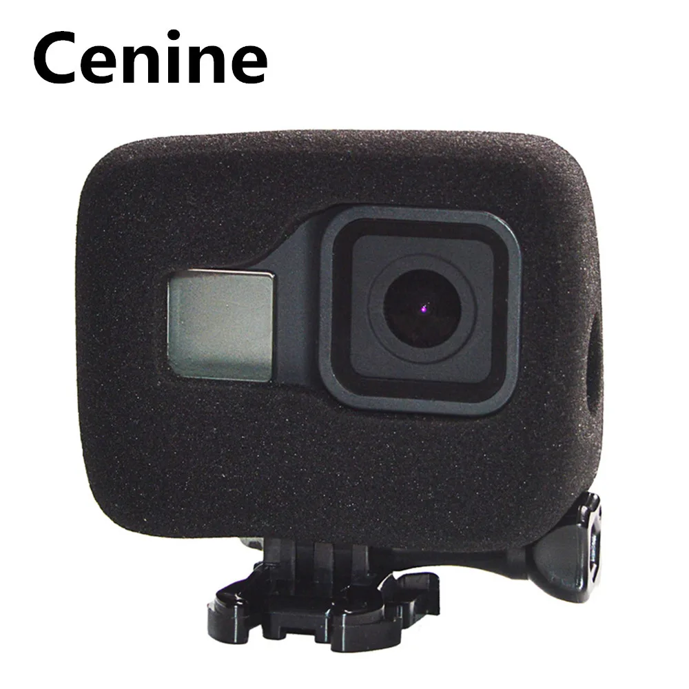 Go pro 8 силиконовый чехол для защиты от ветра водонепроницаемая защитная пленка из