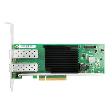 X710-DA2 сетевой Ethernet конвергентный адаптер PCI-Express 3,0x8 сетевая карта 10 Гб Intel X710 SFP