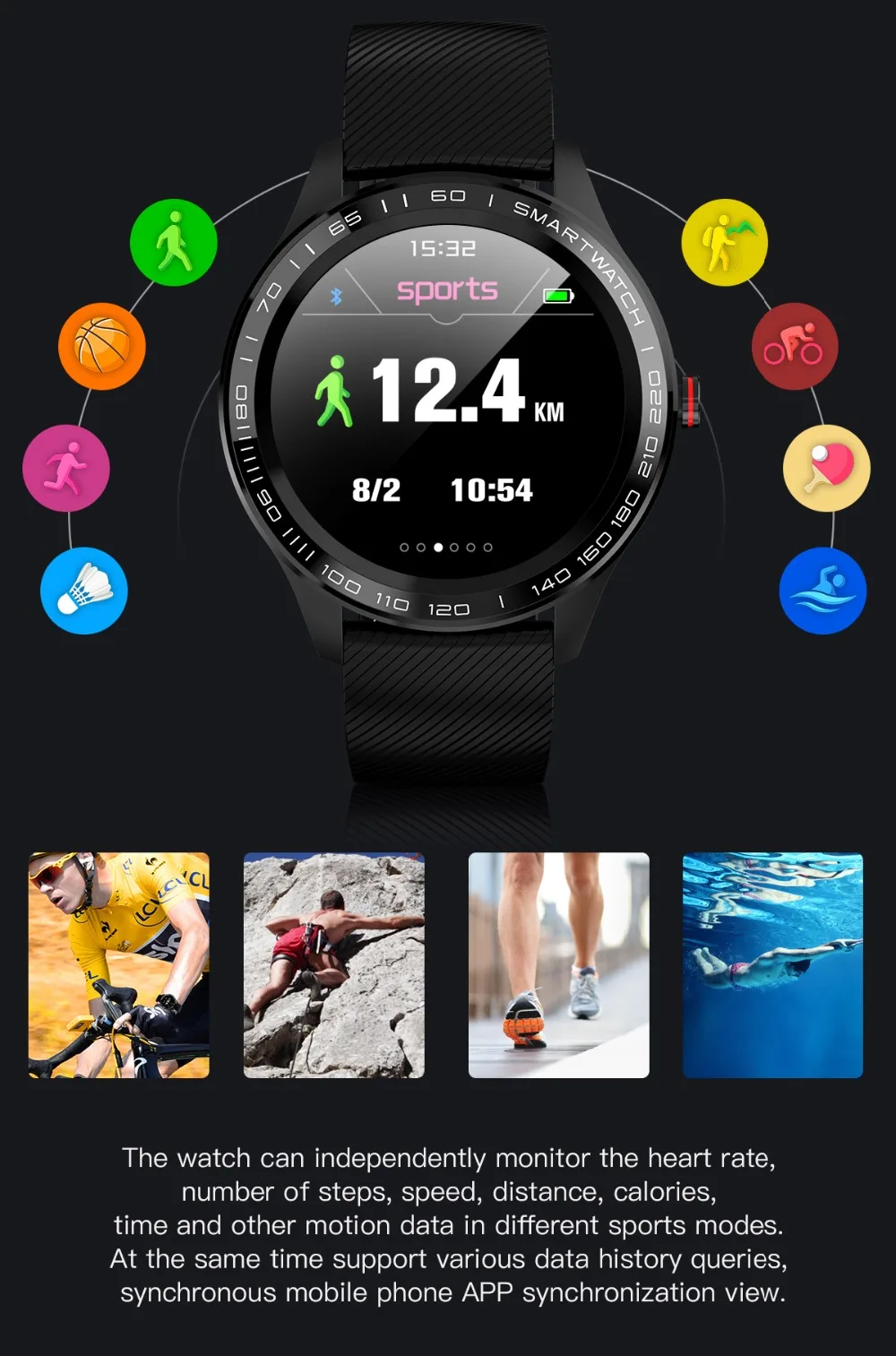 L9 Смарт часы человек IP68 Водонепроницаемый Bluetooth SmartWatch ЭКГ артериального давления сердечного ритма спортивные фитнес часы pk L5 L8 L7