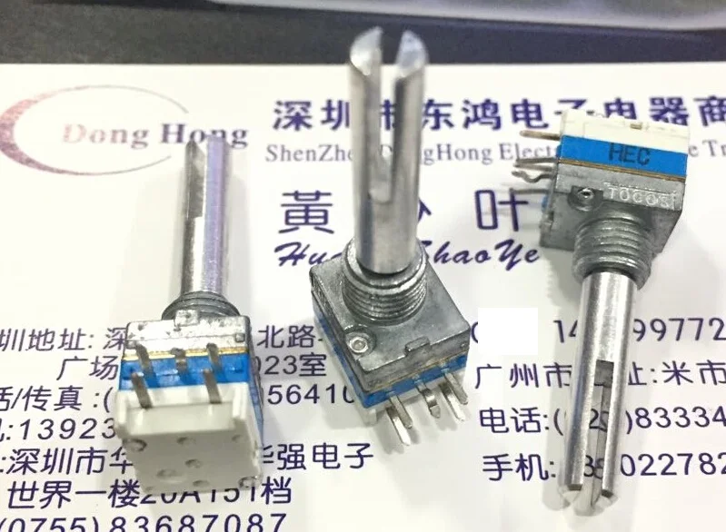 

2PCS/LOT TOCOS vertical encoder with switch 20 positioning 10 pulse shaft long 25mm rotary pulse switch