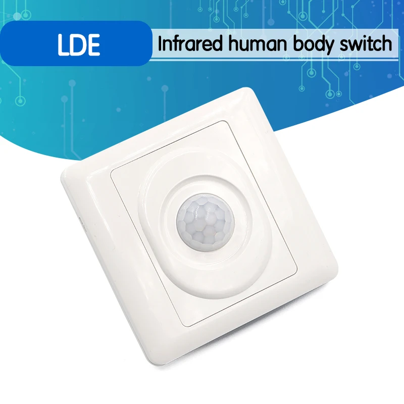 Home LED light PIR Infrared Motion Sensor Switch Human Body Induction Save Energy Automatic Module Light Sensing | Электронные