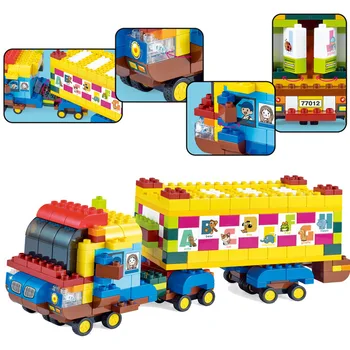 

Large particle building blocks My Variety Truck Kindergarten Students Early Education Puzzle Children Toys