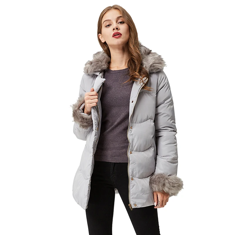 GLO-STORY, женская зимняя куртка, пальто, повседневное,, женские парки, одежда, высокое качество, женская зимняя парка с капюшоном, пальто, WMA-3243