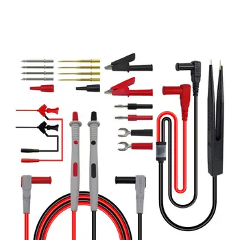 

Digital Multimeter Probes Test Probes Leads Replaceable Needles Kits Clearance Cable Wire Tips Alligator Clip