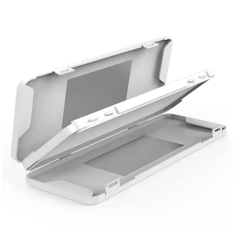 

Durable Mask Box Portable Mask Case Storage Organizer Double Layer Face Shield Holder With Mirror & Mask Storage Cloth Bag