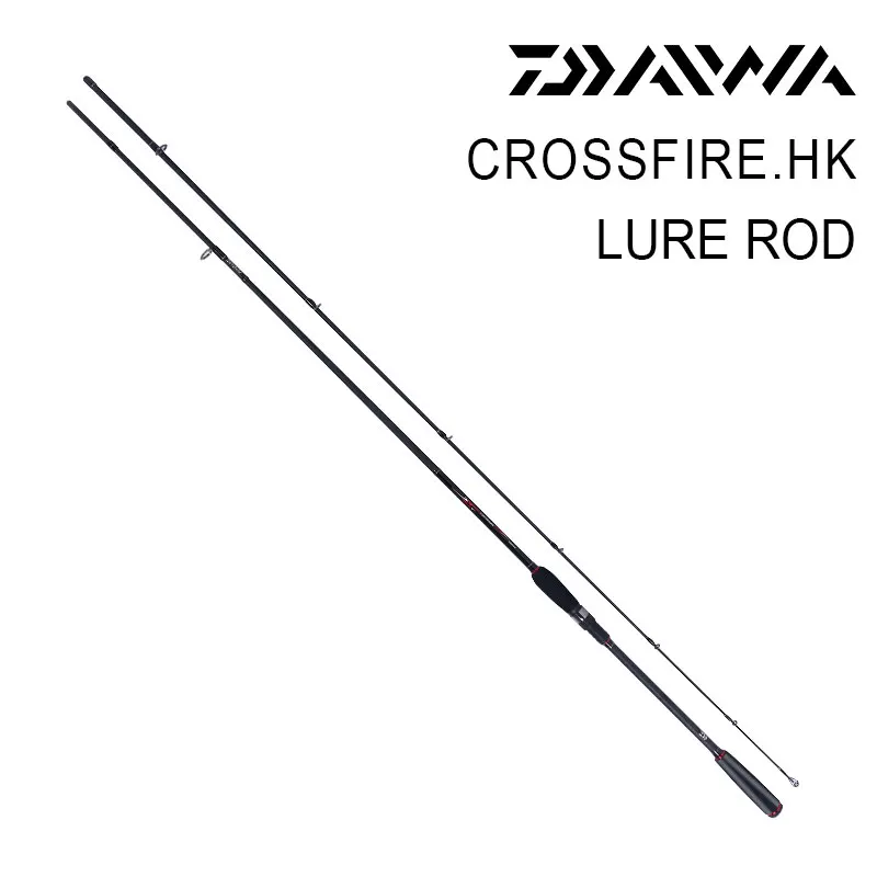Caña de pescar Original DAIWA CROSSFIRE.HK Spinning 2,40 M 2,70 M acción rápida/palo de pesca de Caña de pescar Original DAIWA CROSSFIRE.HK Spinning 2,40 M 2,70 M acción rápida/palo de pesca de