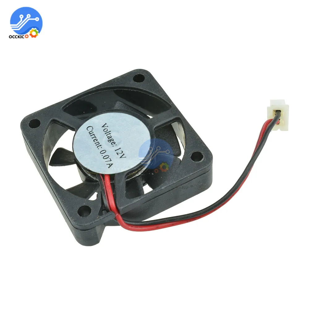 Осевой вентилятор охлаждения 12 В 40x40x10 мм для компьютера Arduino Raspberry Pi 3D принтера