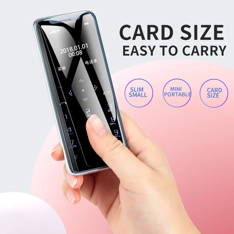 New I10 Ultra-thin Smallest Cellphone Card Portable Student Mobile Phone Quit Internet Addiction Backup Phones PK AIEK X8 C6 R11 New I10 Ultra-thin Smallest Cellphone Card Portable Student Mobile Phone Quit Internet Addiction Backup Phones PK AIEK X8 C6 R11