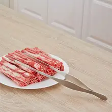 Барбекю клип еда столовые щипцы плоскогубцы из нержавеющей стали сервировочные кухонные щипцы инструменты для барбекю гриль жарки барбекю пинцет