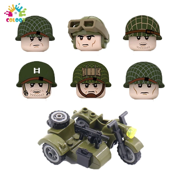 Figurine type lego 1 militaire Français de la deuxième guerre