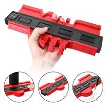 Многофункциональный контурный профиль калибровочный пластиковый плиточный ламинат кромка формирующая деревянная измерительная линейка контурный Калибр дубликатор