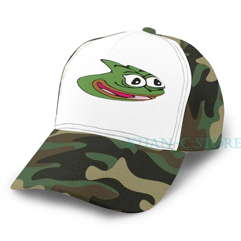 Pepega баскетбольная Кепка(2) мужская и женская модная черная шляпа унисекс с принтом - Цвет: Moss Green