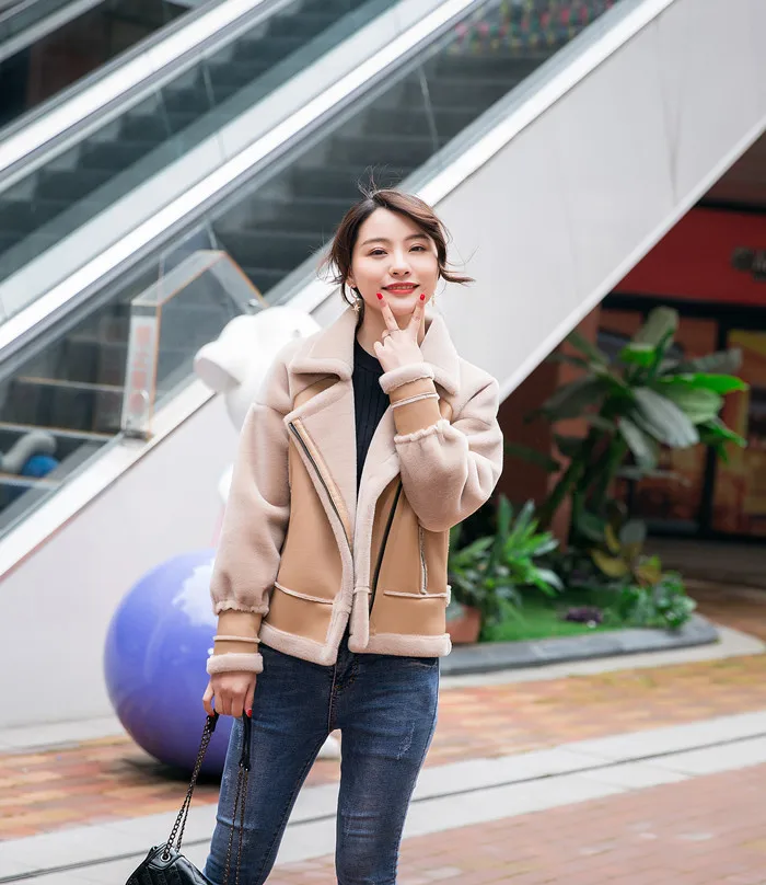 winter women fur coat and sheepskin leather jacket (15)