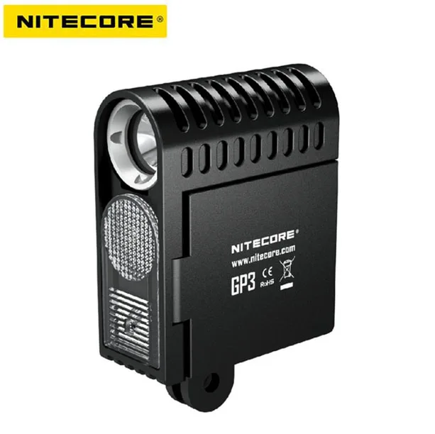 NiteCore GP3 экшн камера видео фото USB перезаряжасветильник + Диффузор|Фонарики и