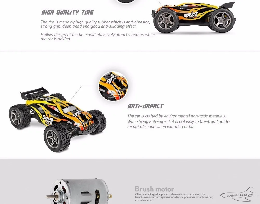 Поступление WLtoys 12404 RC гоночный автомобиль 45 км/ч 1:12 4WD RC Гусеничный 2,4 GHz 2CH брызгозащищенный пылезащитный RC дрейф забавные игрушки для улицы