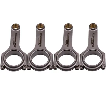 

4PCS Con Rods Rod + ARP 2000 Bolts For Fiat Punto GT 1.4 1.6L Turbo Conrods 600-800HP Pleuel Bielle Balanced Piston Pin