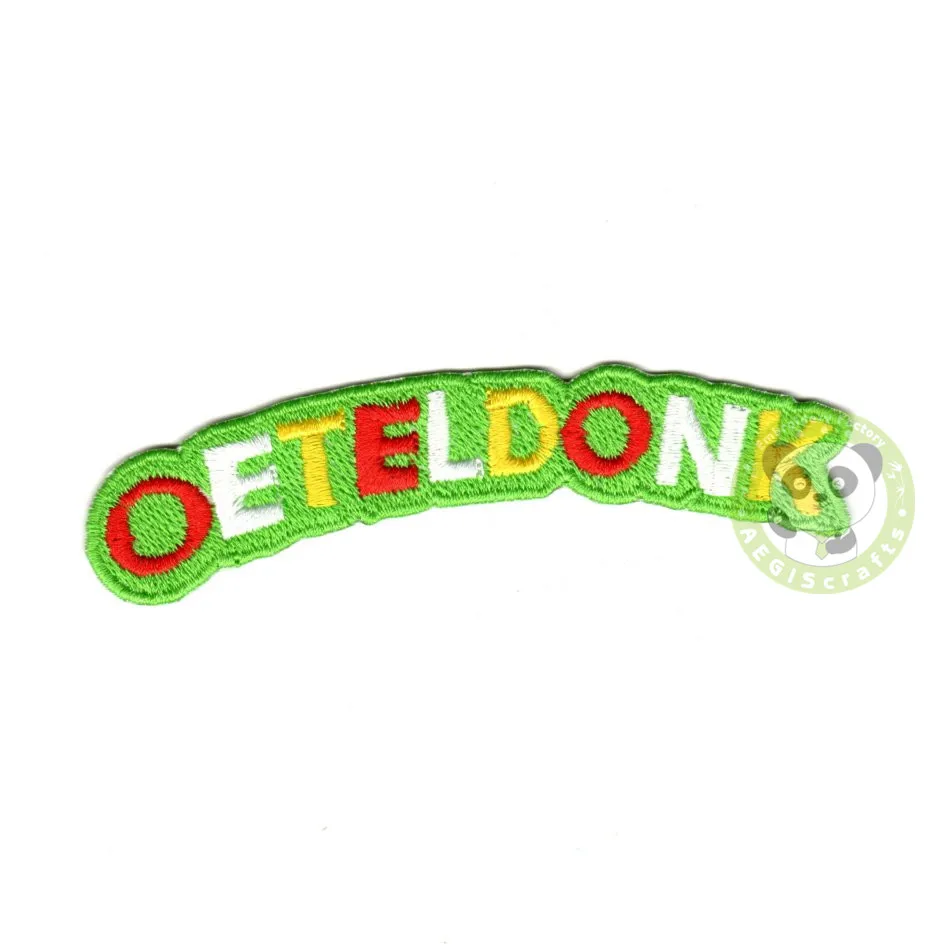 2021 oeteldonk embleem Вышивка Аппликации Значки|custom patch|fabric patchpatches patches |