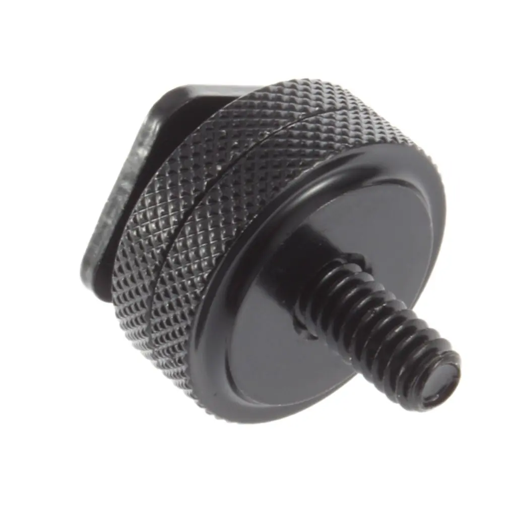 1/4\-20 Tripod Aluminum Screw to Flash Hot Shoe Adapter Fix Digital Device m 