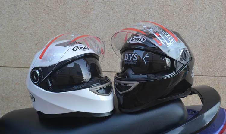 Arai полный шлем двойной объектив мотоциклетный шлем цена супер высокого класса защитные шлемы, унисекс