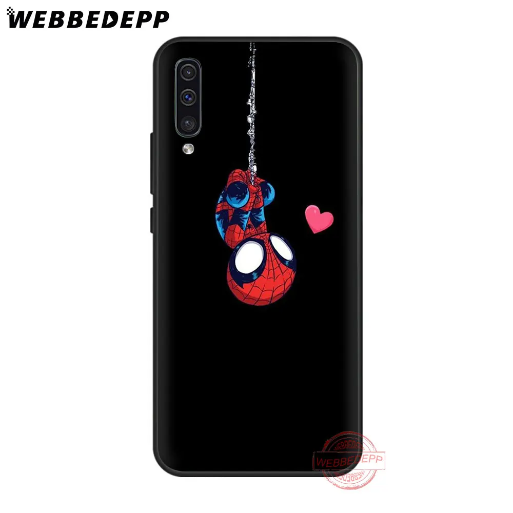 WEBBEDEPP 176N Marvel Человек-паук комиксы чехол для samsung A6 A7 A8 A9 A10 A20 A30 A40 A50 A60 A70 M10 M20 M30 M40