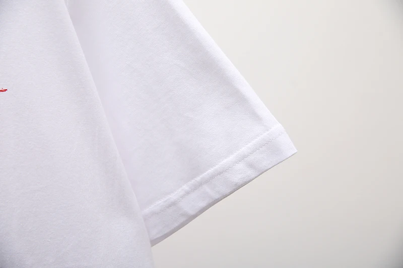 Европейская американская "6" 3D стрела 19ss Off-White OW мужские/женские модные модели для влюбленных хлопковая Повседневная футболка с коротким рукавом и круглым вырезом