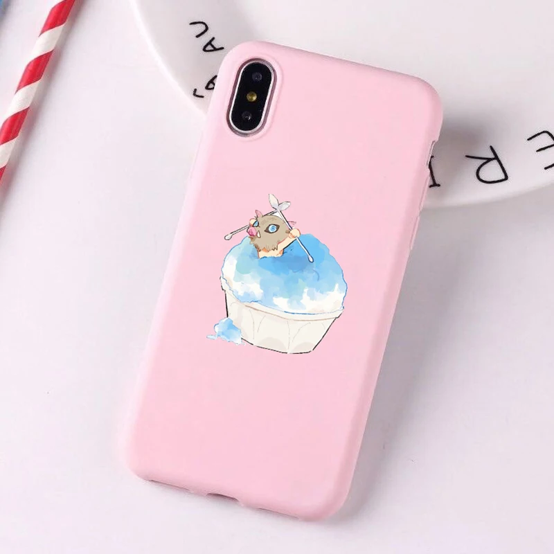 Чехол Demon Slayer для samsung Galaxy S10 S10E S9 S8 S7 S6 Plus Lite edge силиконовый чехол для телефона мягкий чехол Kamado Nezuko - Цвет: Color 3