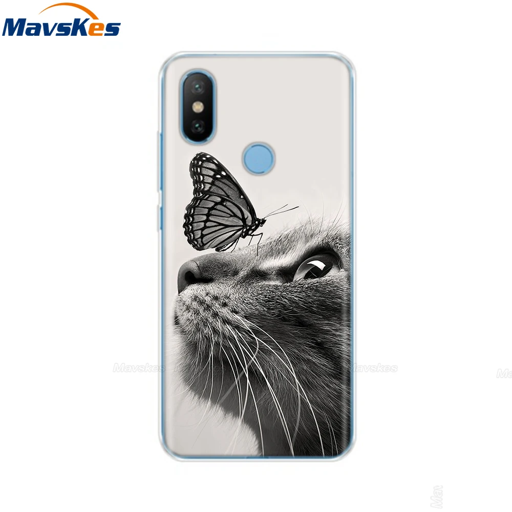 best iphone wallet case Silicone Phone Case for Xiaomi MI A2 Lite Case Cartoon Soft TPU Back Cover Phone Shell for Xiomi MI A2 MiA2 LITE Bumper Coque floating waterproof phone case Cases & Covers