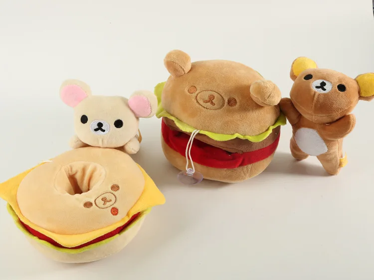 burger bear plush